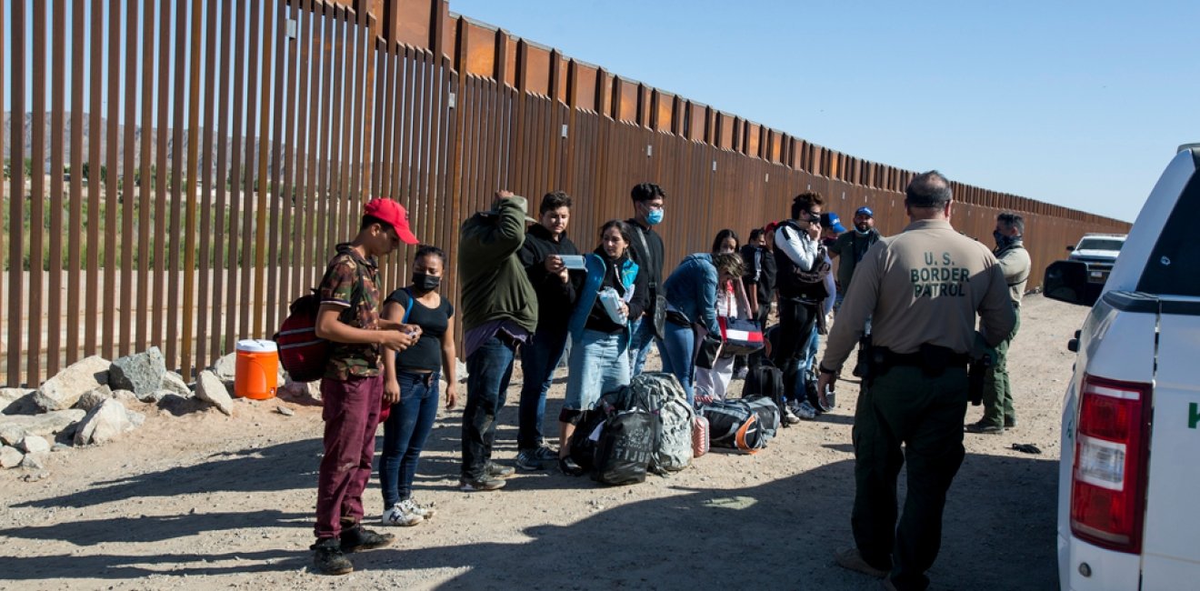 Migrants at the US-Mexico Border