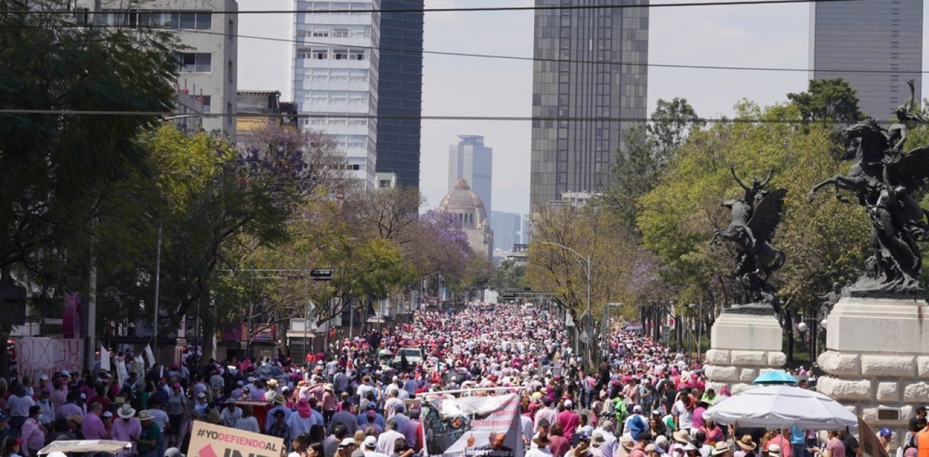 Mexico City INE Protest