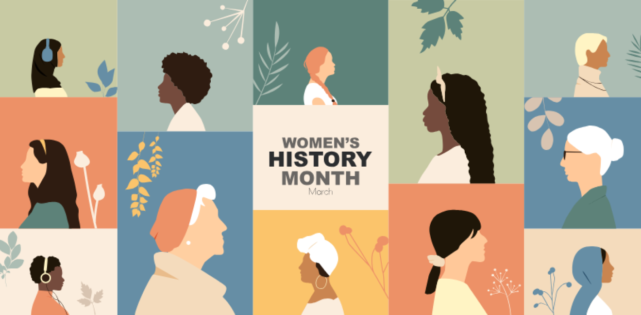 Women's History Month Banner