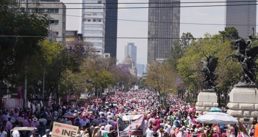Mexico City INE Protest
