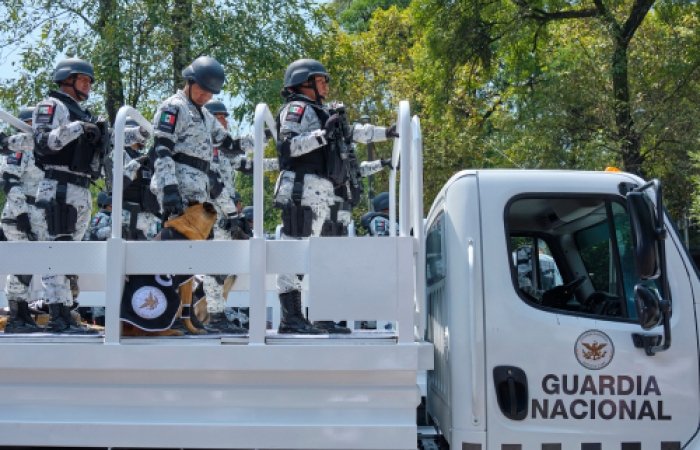 Mexico National Guard Truck