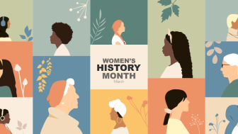 Women's History Month Banner