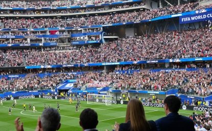 Secretary Marco Rubio attends the World Cup match