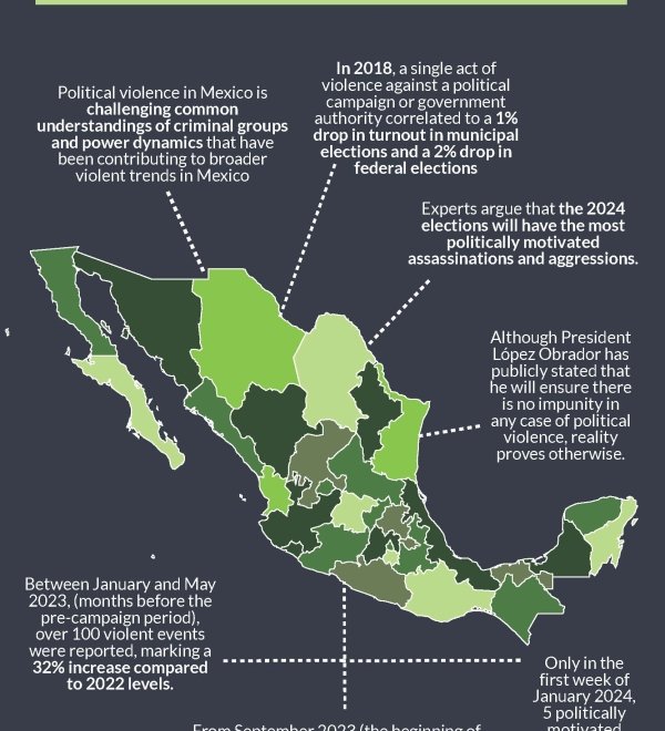 Political Violence in MX - Infographic