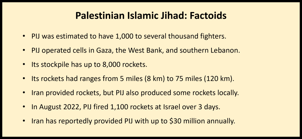 PIJ factoids 2023