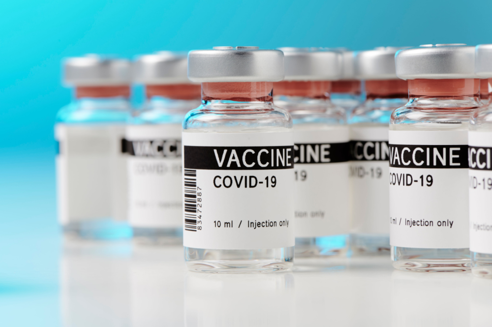 Vials of Covid-19 Vaccine