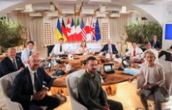 G7 session on Ukraine 2024