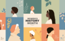 Women's History Month Banner