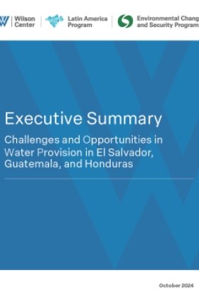 The Drying Out of Central America - Executive Summary